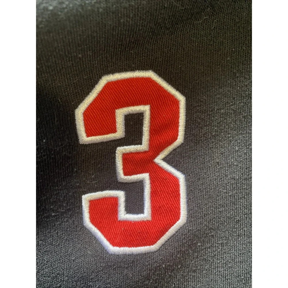 Ralph‎ Lauren US Polo Association USPA Jacket Big Logo Black Size 14/16 Varsity